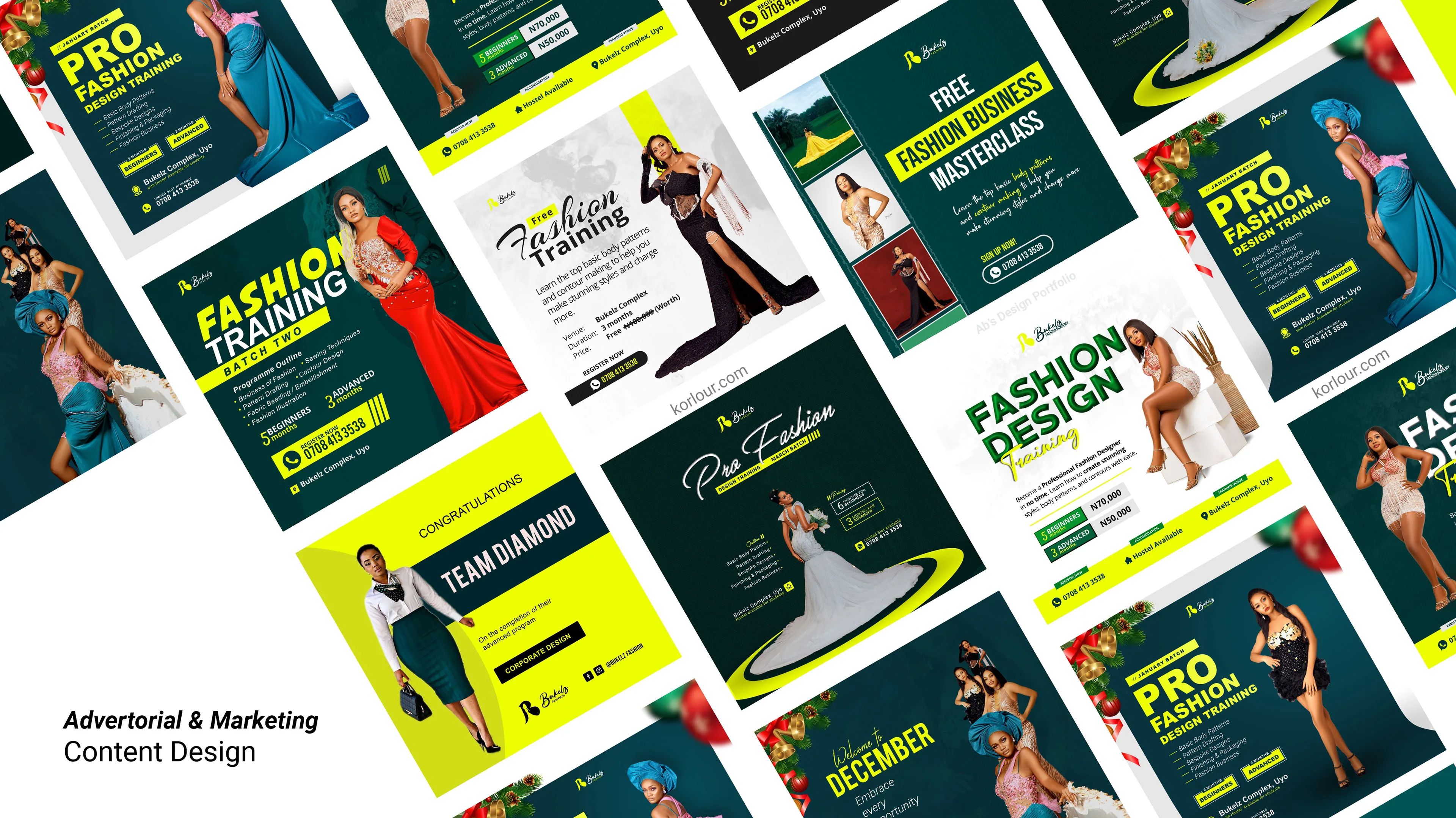 Fashion Academy Branding by Korlor
