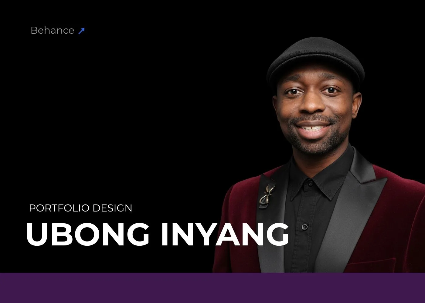Ubong Inyang Website Design for Actor, Film Producer UI/UX by Korlor