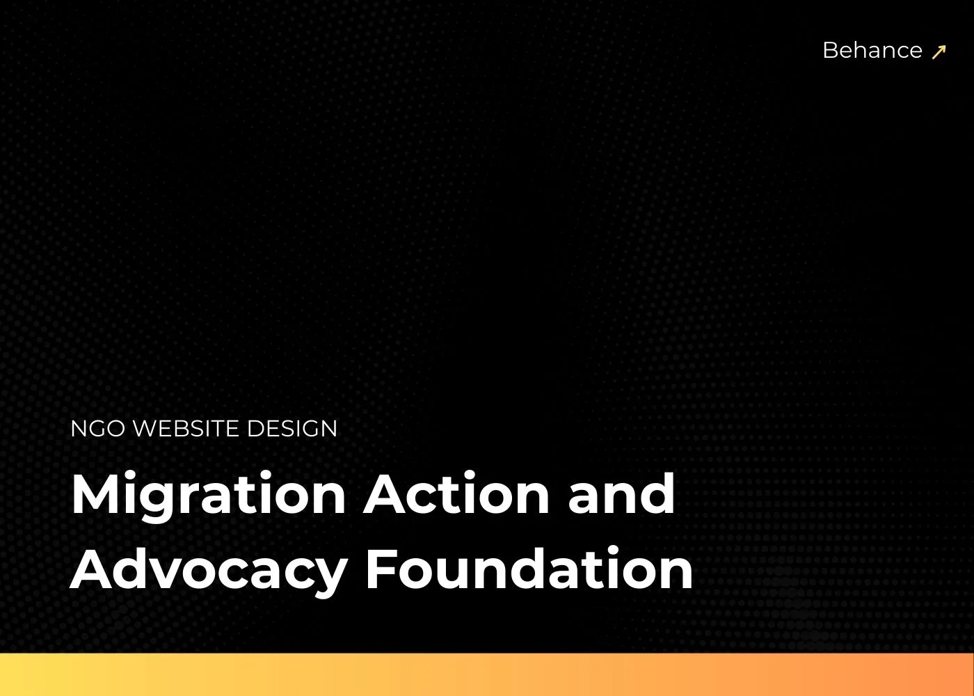 MAF NGO Website Design in Lagos, Nigeria​