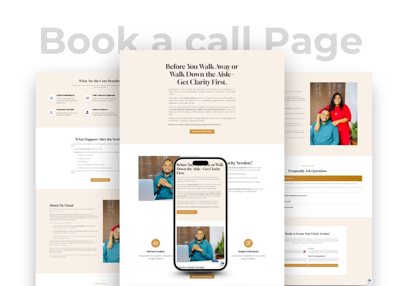 Dr Dami Dr Dami Website Design for Marriage Counselor and Therapist by Korlor