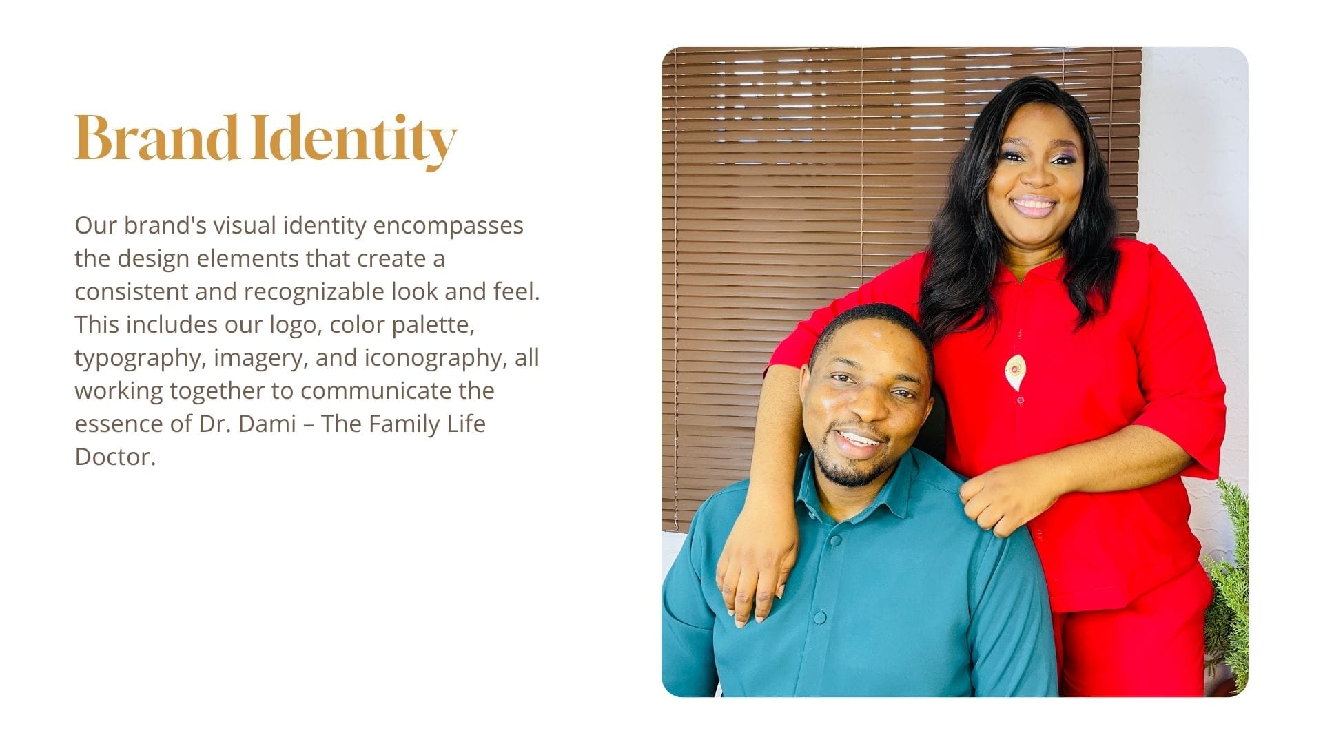 Dr Dami 4. Brand Identity for Marriage Therapist and Family Life Coach in Lagos, Nigeria