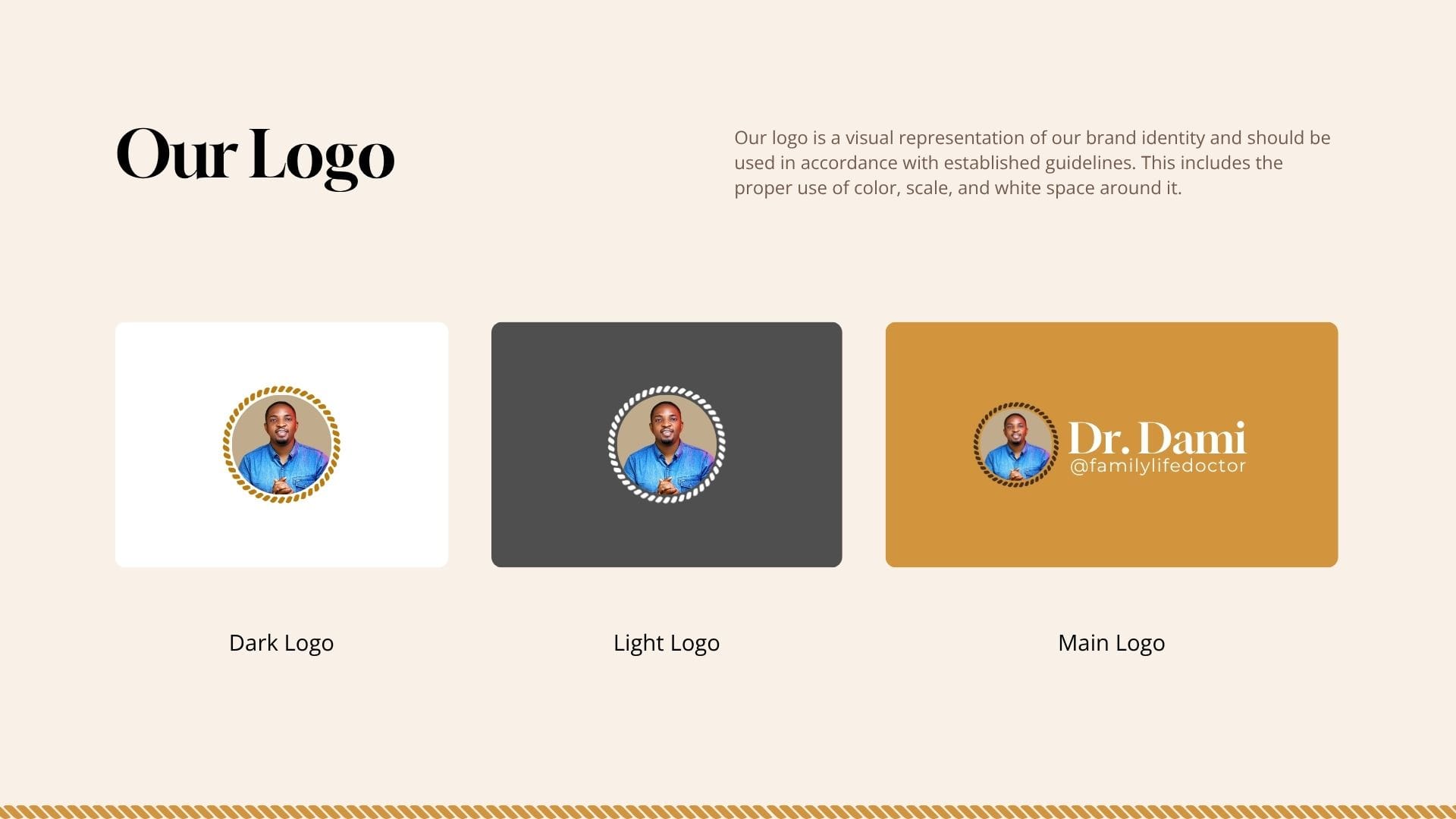 Dr Dami 5. Logo Design for Marriage Therapist and Family Life Coach in Lagos, Nigeria